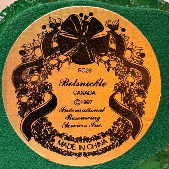 International Santa Canada 1997 – Belsnickle Figurine 4.25" Resin Holiday Decor - Picture 6 of 6